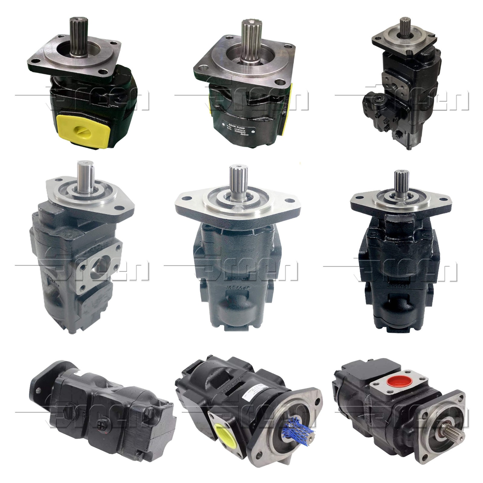 JCB Series high pressure gear pumps