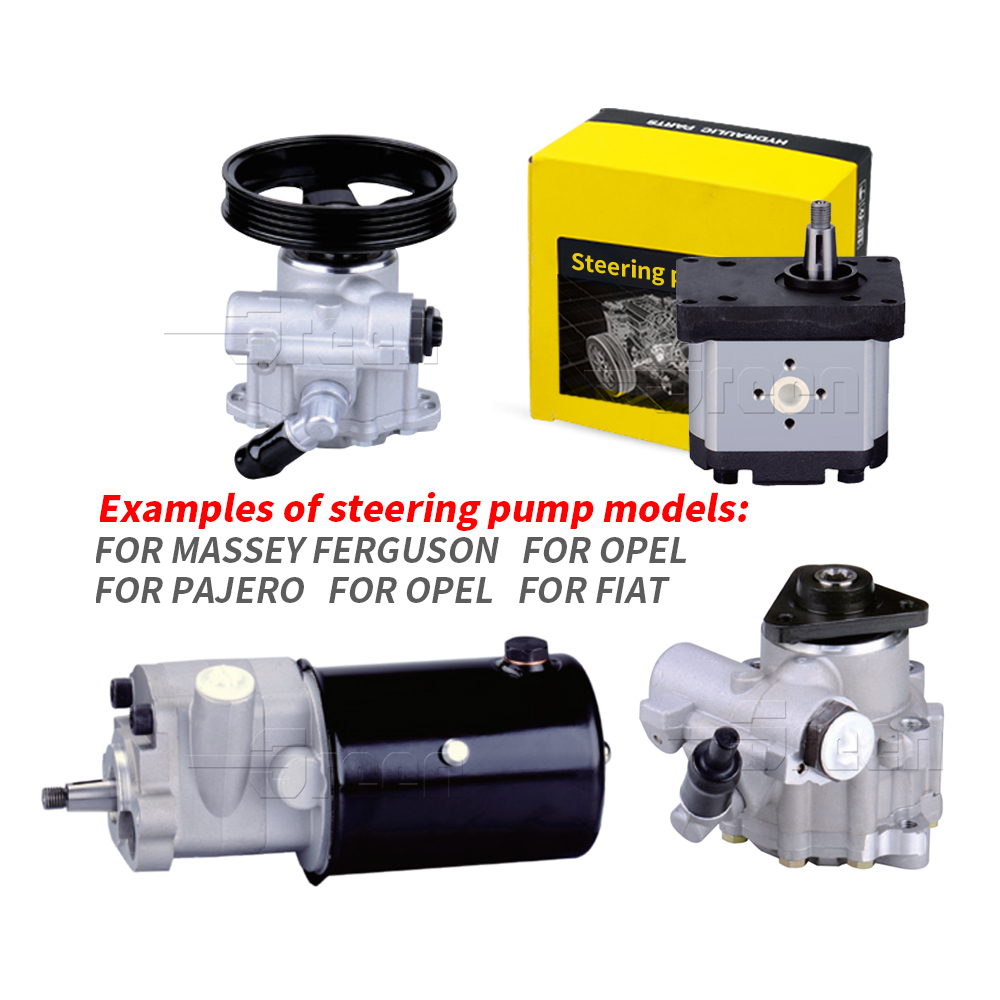 hydraulic power steering pump for kyb proad roller opel fiat punto massey ferguson 523092m91 excavator pajero 4d56 jcb